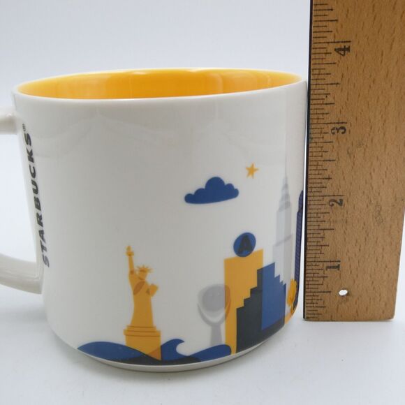 Starbucks You Are Here YAH Collection New York City 14 oz Coffee Mug 2017 - Picture 10 of 10